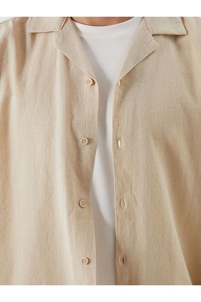 LC Waikiki Regular Fit Linen Blended Men's Shirt