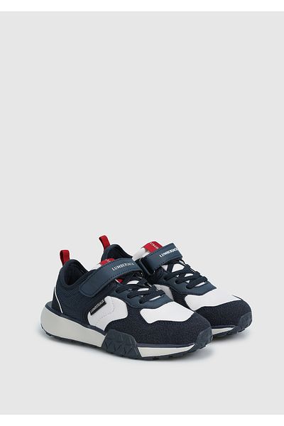 lumberjack Navy Blue Boy's Sneakers - Midle