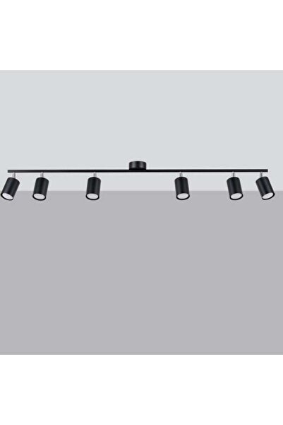 demet habek mylights GU10 150cm altılı 6 lı hareketli başlık led tavan spot tasarruflu OS ram marka ampül led avize