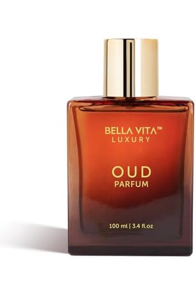 BellaVita Luxury Oud Unisex Perfume | Sweet & Woody Arabian Women & Men Perfume | Long-Lasting Oud