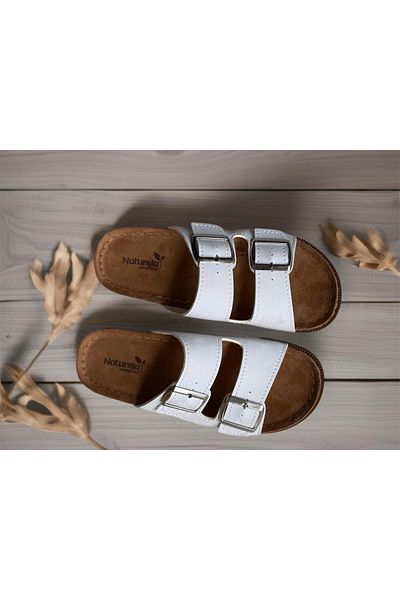 GEZER Women's High and Leather Sole Nubuck Slippers