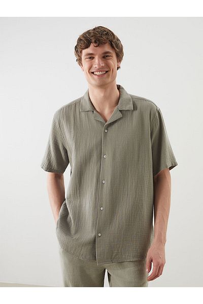 LC Waikiki Standard Fit Short Sleeve Men's Shirt
