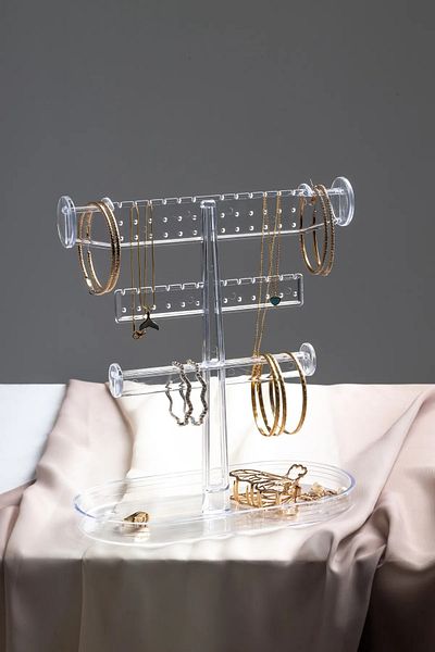 AHİR TİCARET Accessory Stand, Jewelry Organizer, Necklace, Ring, Earring Organizer