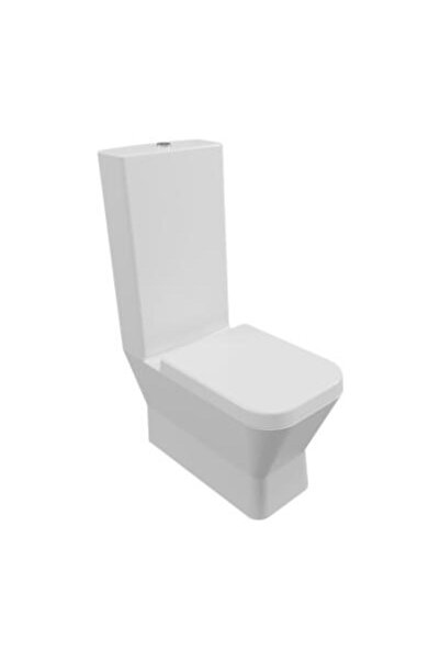 Eca Serel Diagonal 66 cm Duvara Sıfır Klozet 60 cm Rezervuar ile DG84STS110H