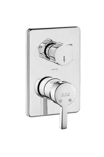Eca Mina Concealed Bathroom Faucet 2 Piece Set / 3 Way (102167304H-K 102166301)