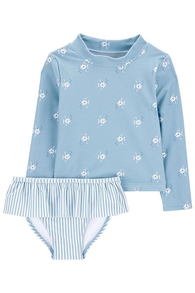 Carter's Little Girl's Sunscreen Swimsuit Set