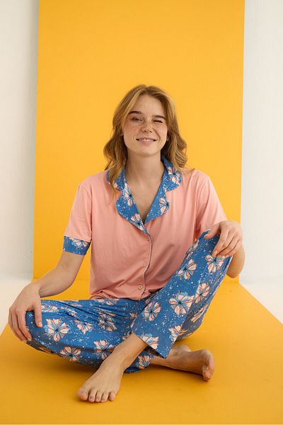 ELİTOL Marla Buttoned Pajama Set