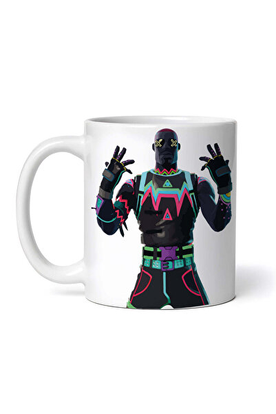 OEM Cană albă personalizată, Fortnite Lite Show, INOVATIX®. 330 ml