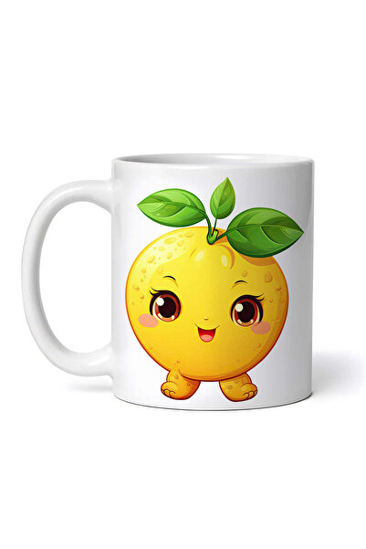 OEM Cană albă personalizată, fructul pasiunii cu picioare, INOVATIX®. 330ml