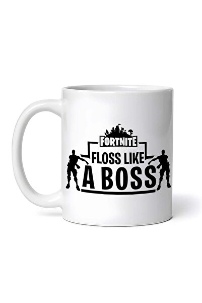 OEM Cană albă personalizată, Fortnite Floss Like A Boss, INOVATIX®. 330 ml