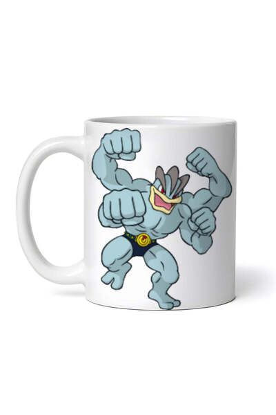 OEM Εξατομικευμένη λευκή κούπα, Pokemon Machamp, INOVATIX®. 330 ml