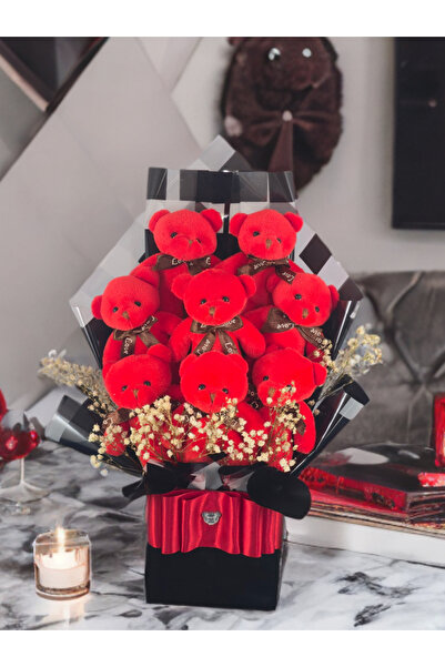 Silver Seasons Buket Ayıcık Hediye Kutusu