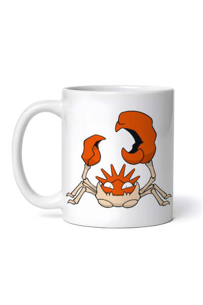 OEM Cană albă personalizată, Pokemon Kingler, INOVATIX®. 330 ml