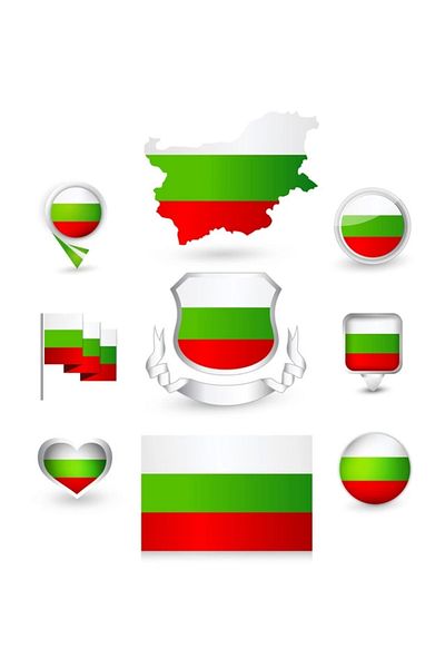 Reysa Tasarım Bulgaria Sticker Set