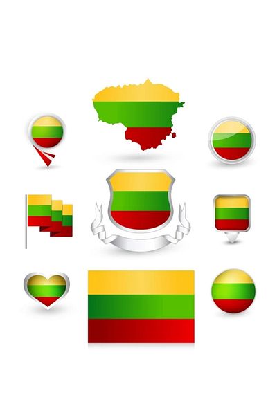 Reysa Tasarım Lithuania Sticker Set