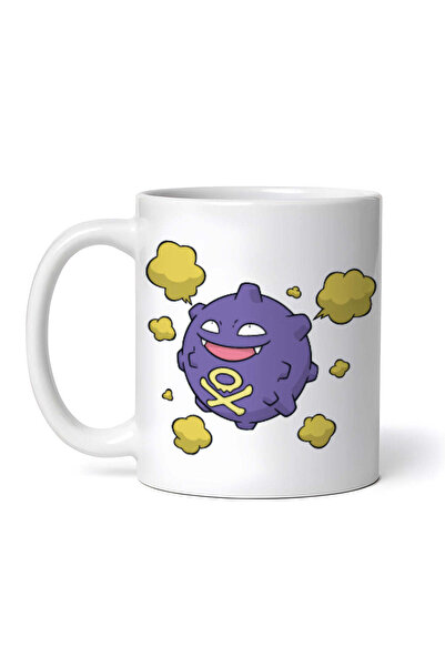 OEM Εξατομικευμένη Λευκή Κούπα, Pokemon Koffing, Inovatix®. 330 ml