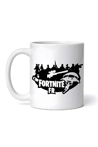 OEM Cană albă personalizată, Fortnite Franța, INOVATIX®. 330ml