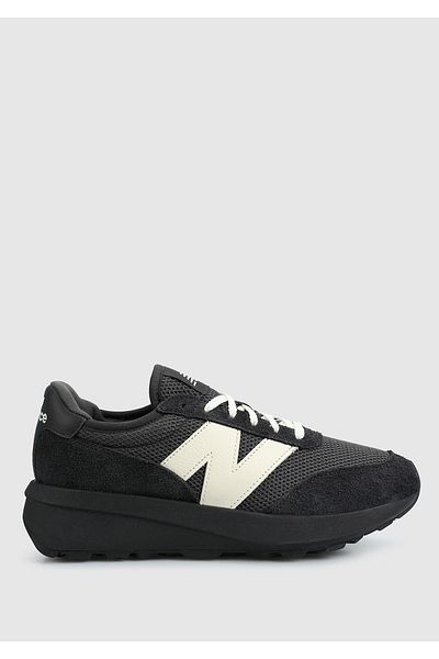 New Balance Nb Lifestyle Unisex Παπούτσια U370pb Unisex Μαύρα καθημερινά αθλητικά παπούτσια