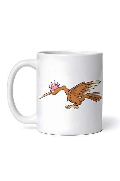 OEM Cană albă personalizată, Pokemon Fearow, INOVATIX®. 330 ml