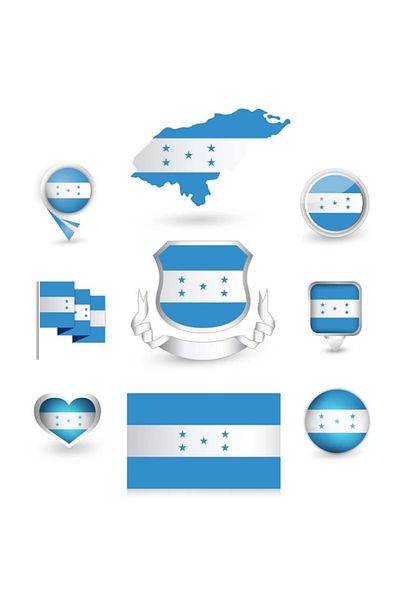 Reysa Tasarım Honduras Sticker Set