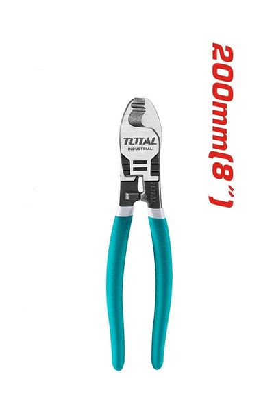 TOTAL 6" 160mm Cable Cutter - Chrome Vanadium Steel, Industrial Grade