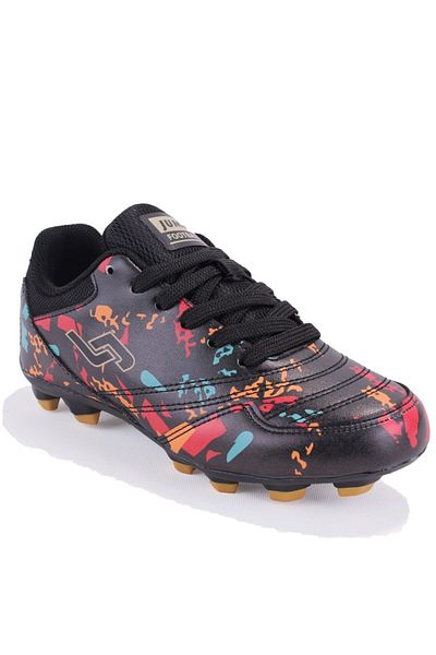 Jump 32202 Black Crampon Kids Football Shoes