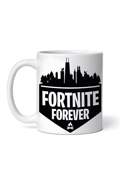 OEM Cană albă personalizată, Fortnite pentru totdeauna, INOVATIX®. 330 ml