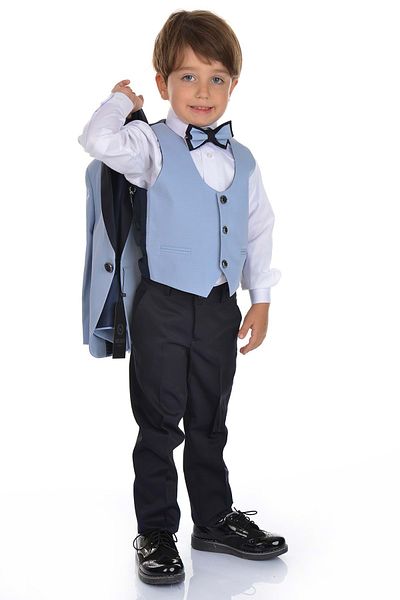 s.t. sebat tekstil Boy's Chain Groom Suit Sb274