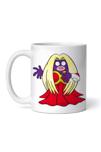 OEM Cană albă personalizată, Pokemon Jynx, INOVATIX®. 330 ml