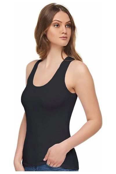 Tutku Elit Elastan Modal Wide Strap Undershirt 6 Pack 2002