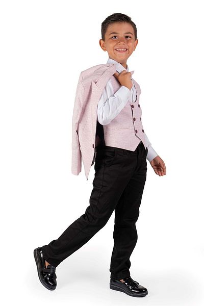 s.t. sebat tekstil Aysuda Suit with Jacket and Vest Sb271