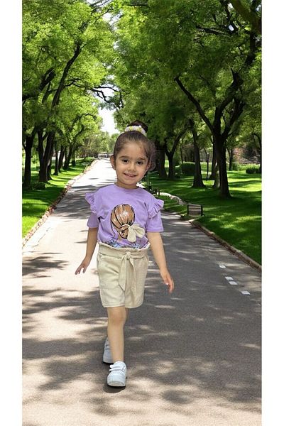 Medinenur Girl's Shorts Set