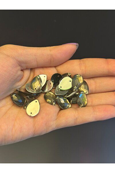 Gönülden Tasarım 25 KOMADA PERFORISANOG STALAKA ZA PERLE 1 CM 5 MM