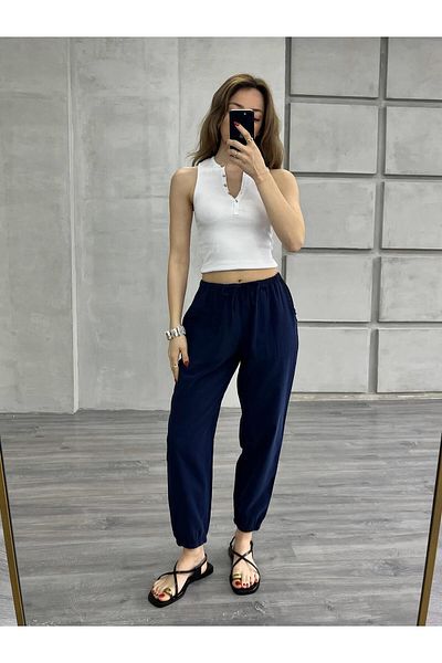 Coral Pants - Dark blue - Not specified