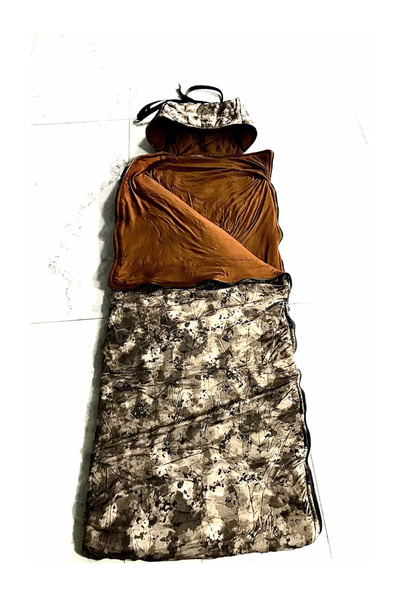 KECH Sleeping Bag 4 Seasons Waterproof Cold Resistant Fleece Camouflage -30 Degrees
