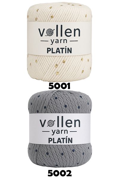 vollen yarn Platinum Sequin Knitting Thread