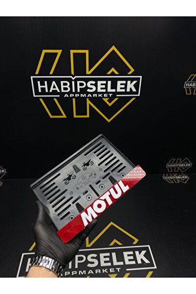 Universal Habip Selek App Market Motül Yazılı Motor Plakalık