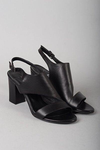 SEÇ KUNDURA ΕΠΙΛΕΞΤΕ 0117 ΠΑΠΟΥΤΣΙΑ ΜΕ ΤΑΚΟΥΝΙΑ ΑΠΟ ΓΝΗΣΙΟ ΔΕΡΜΑ (8cm) ΜΑΥΡΟ