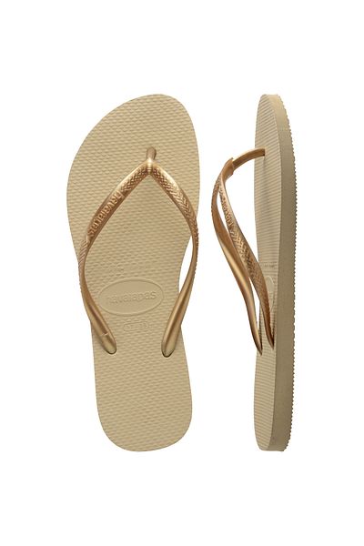 Havaianas Γυναικείες παντόφλες Slim Sand Grey/Light Golden