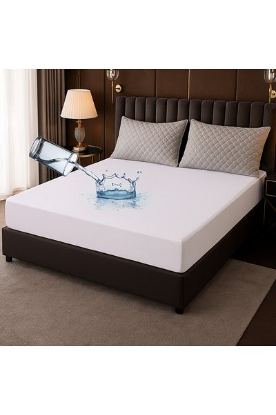 New Trend Waterproof Mattress Protector with Elastic Band and Washable Bed Mattress Cover 200*200