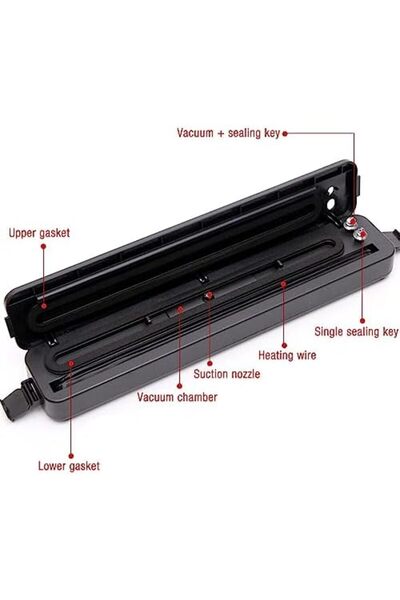 Generic Vacuum Sealer Machine, Vacuum Food Sealer Machine, Vacuum Packing Machine with 50 Vacuum Sealer Bags
