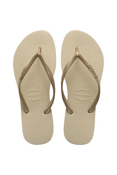 Havaianas Γυναικείες παντόφλες Slim Sand Grey/Light Golden