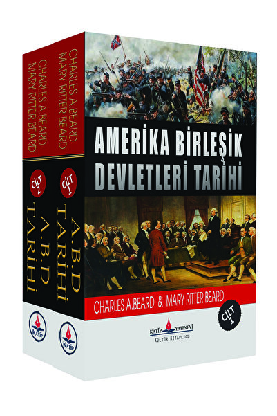 Katip Yayınları Amerika Birleşik Devletleri Tarihi ( 2 Cilt - 600 Sayfa - Tam...