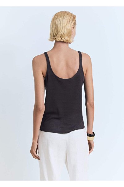 MANGO Woman Keten askılı bluz