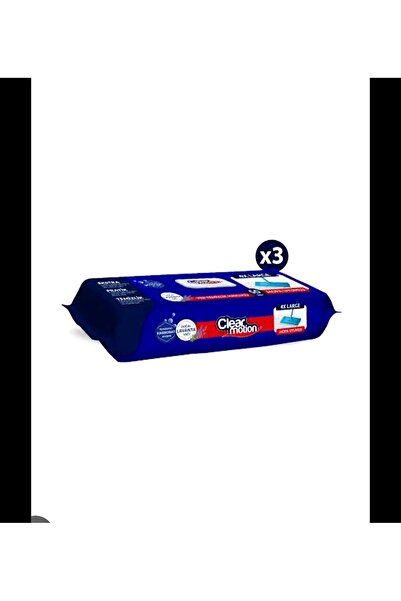 CLEAR MOTION MOPA UYUMLU YER TEMİZLIK HAVLUSU LAVANTA 3 PAKET X 50 YAPRAK CLE...