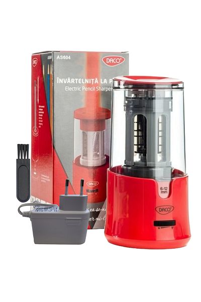 daço Double electric sharpener, Daco, For pencils, wired + FLR cleaning brush