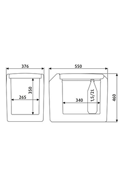 Dometic Dometic TCX 35 TropiCool Thermoelectric box 12/24/220V, 33 liters