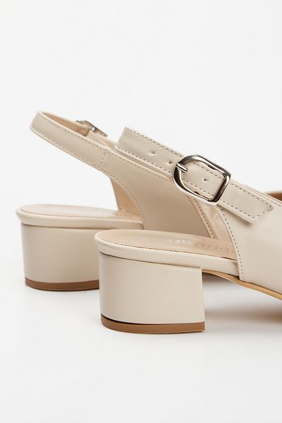 MFT AYAKKABI High Heels - Beige - Block