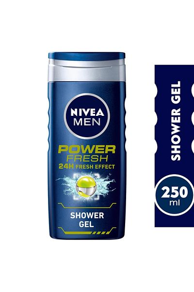 NIVEA MEN POWER FRESH SHOWER GEL 250ML