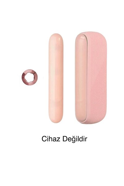 Zigver Iqos Iluma Silikon Kılıf Seti Pink (TEREA ILE ÇALILAN CİHAZA UYUMLUDUR)